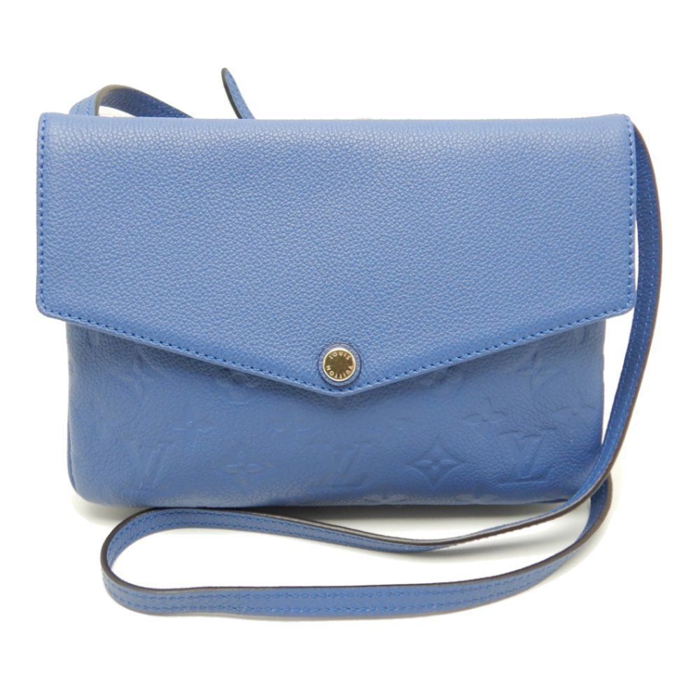 Louis Vuitton Emplant Twice Iris Diagonal Shoulder Blue